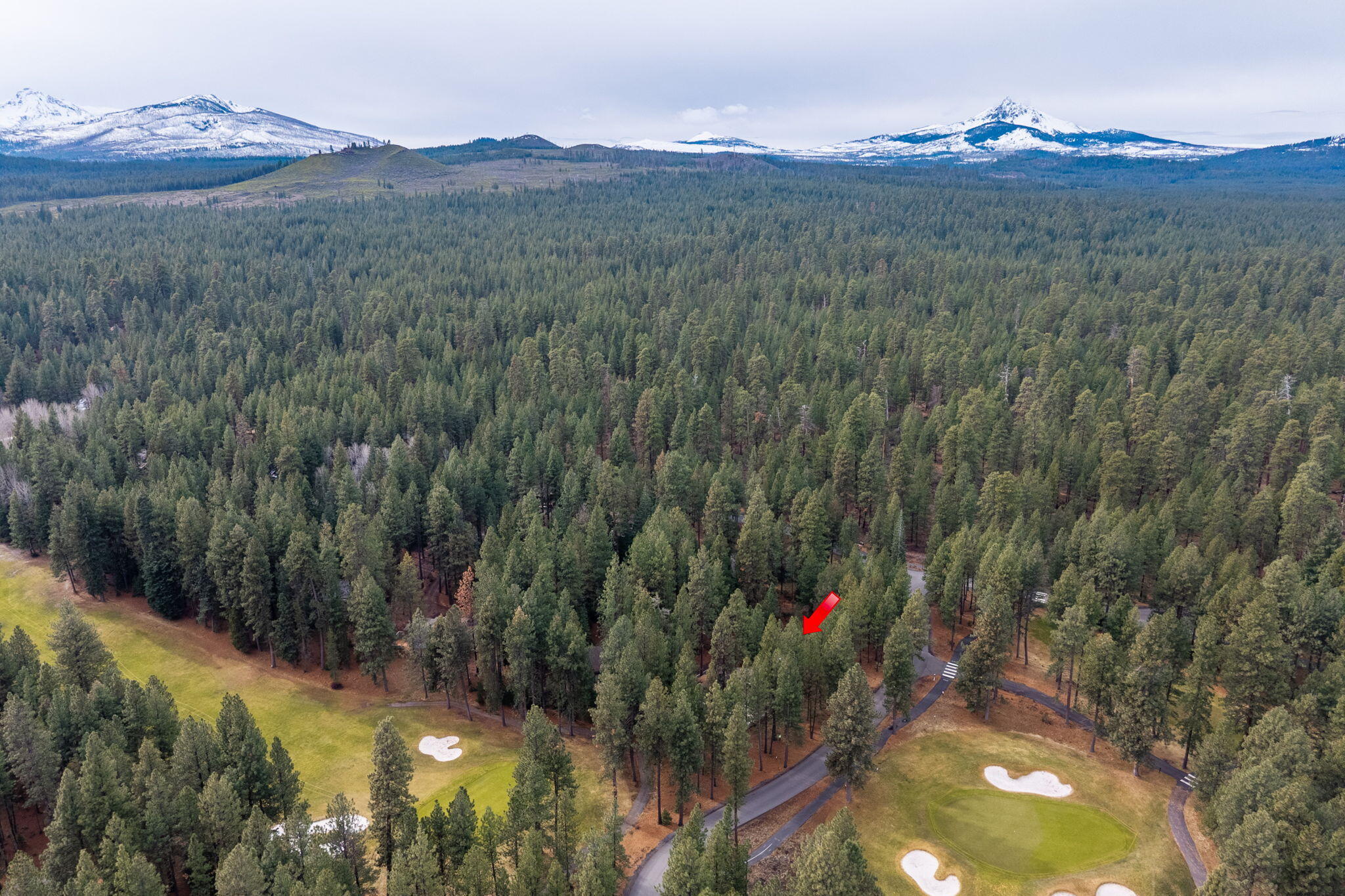 13168 Hawks Beard Black Butte Ranch, OR 97759 - Photo 42 of 47 a view of a lush green hillside and a houses