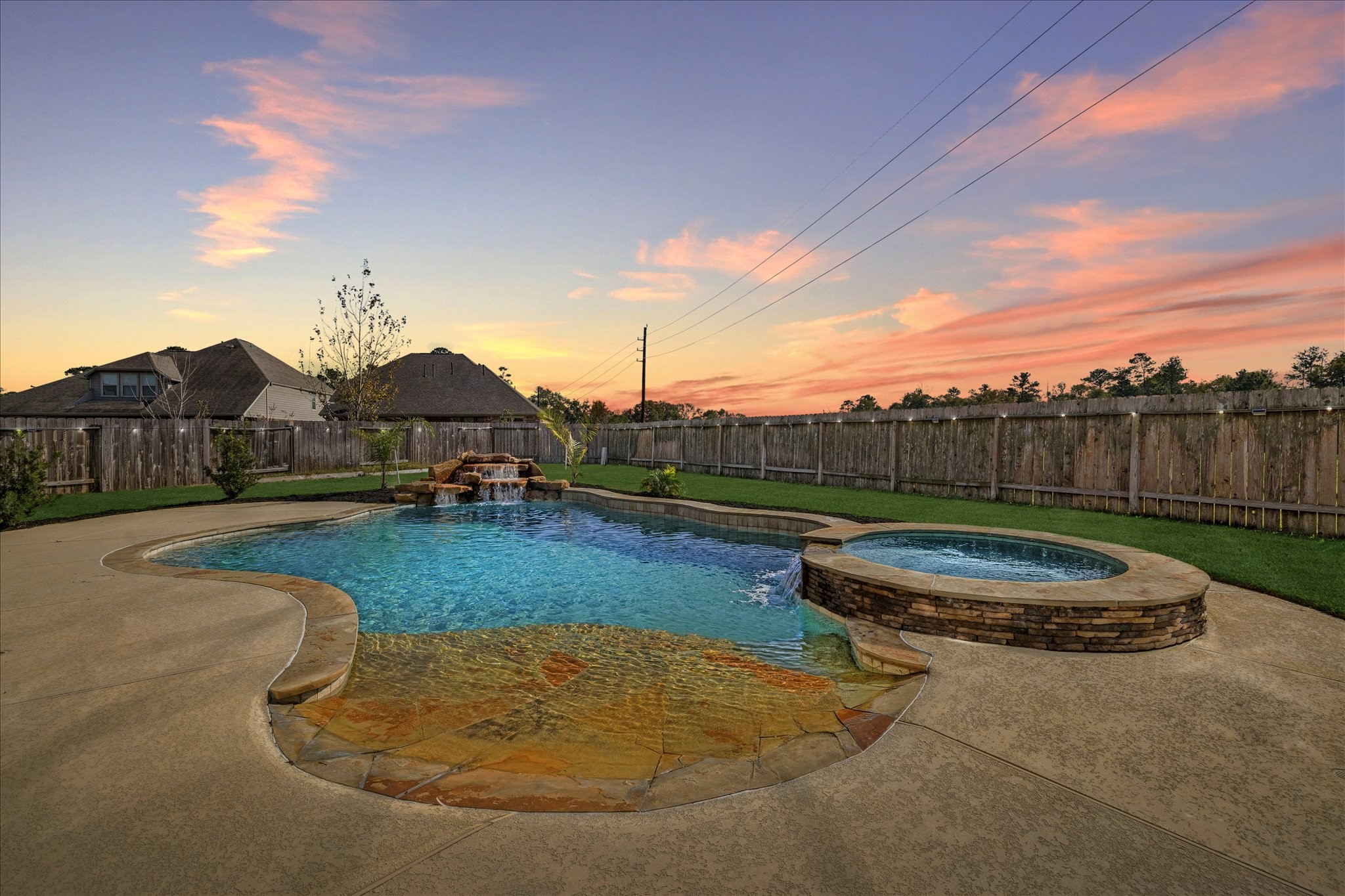 17903 Rushing Hollow Court Tomball, TX 77377 - Photo 4 of 34 a view of swimming pool with a yard