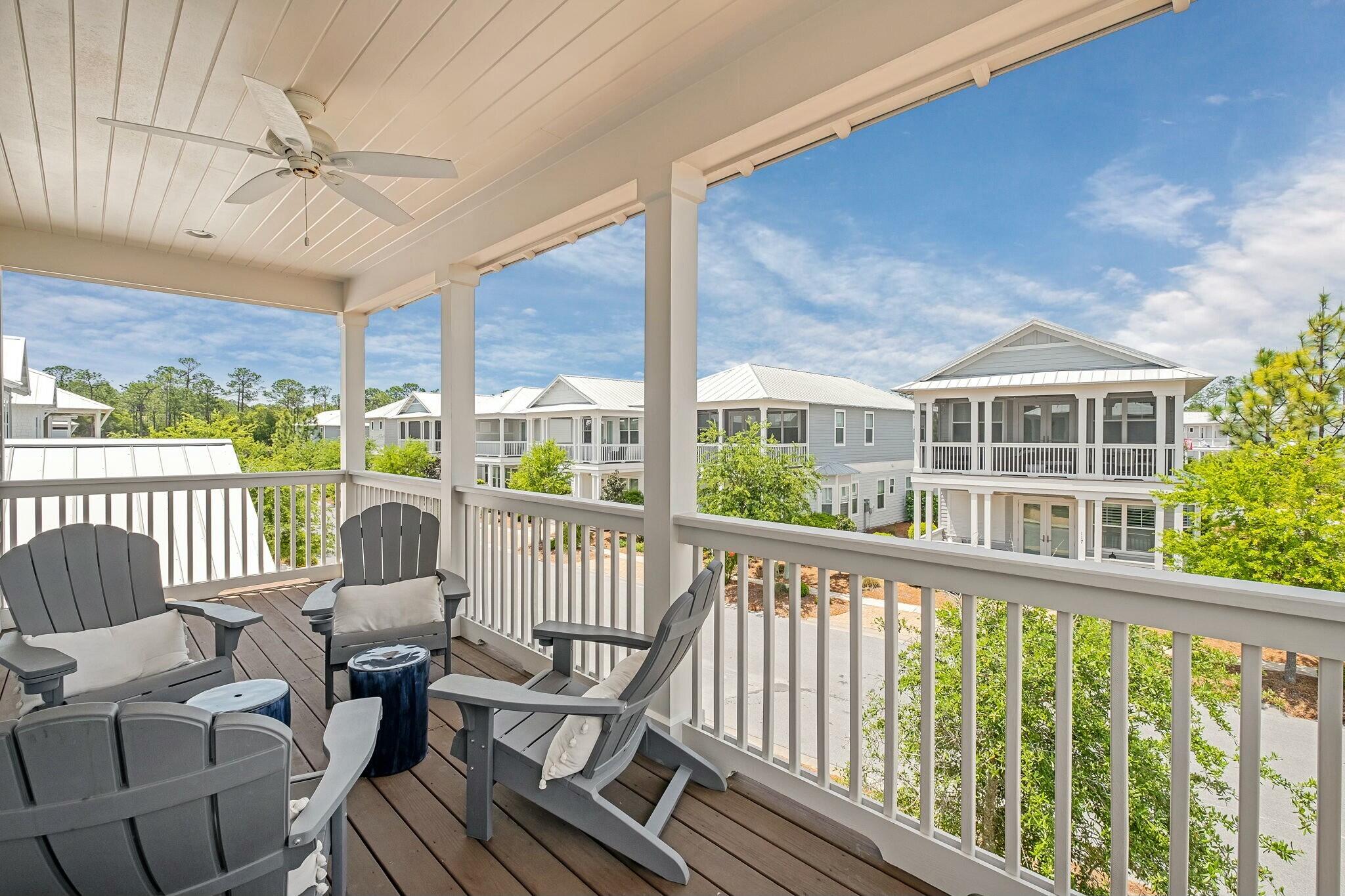 116 Prairie Pass Santa Rosa Beach, FL 32459 - Photo 26 of 59 a view of a city from a balcony