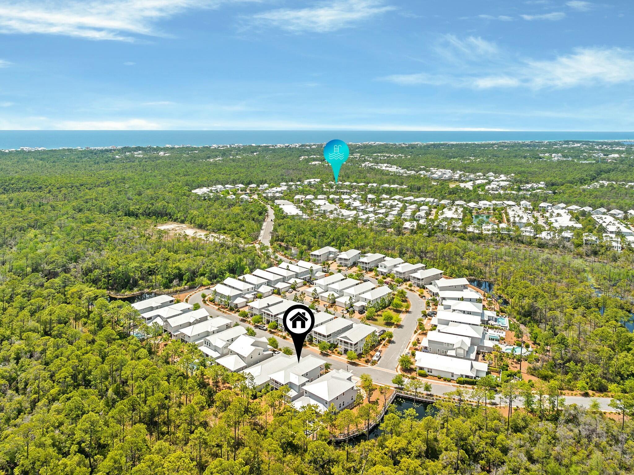 116 Prairie Pass Santa Rosa Beach, FL 32459 - Photo 47 of 59 a view of a city