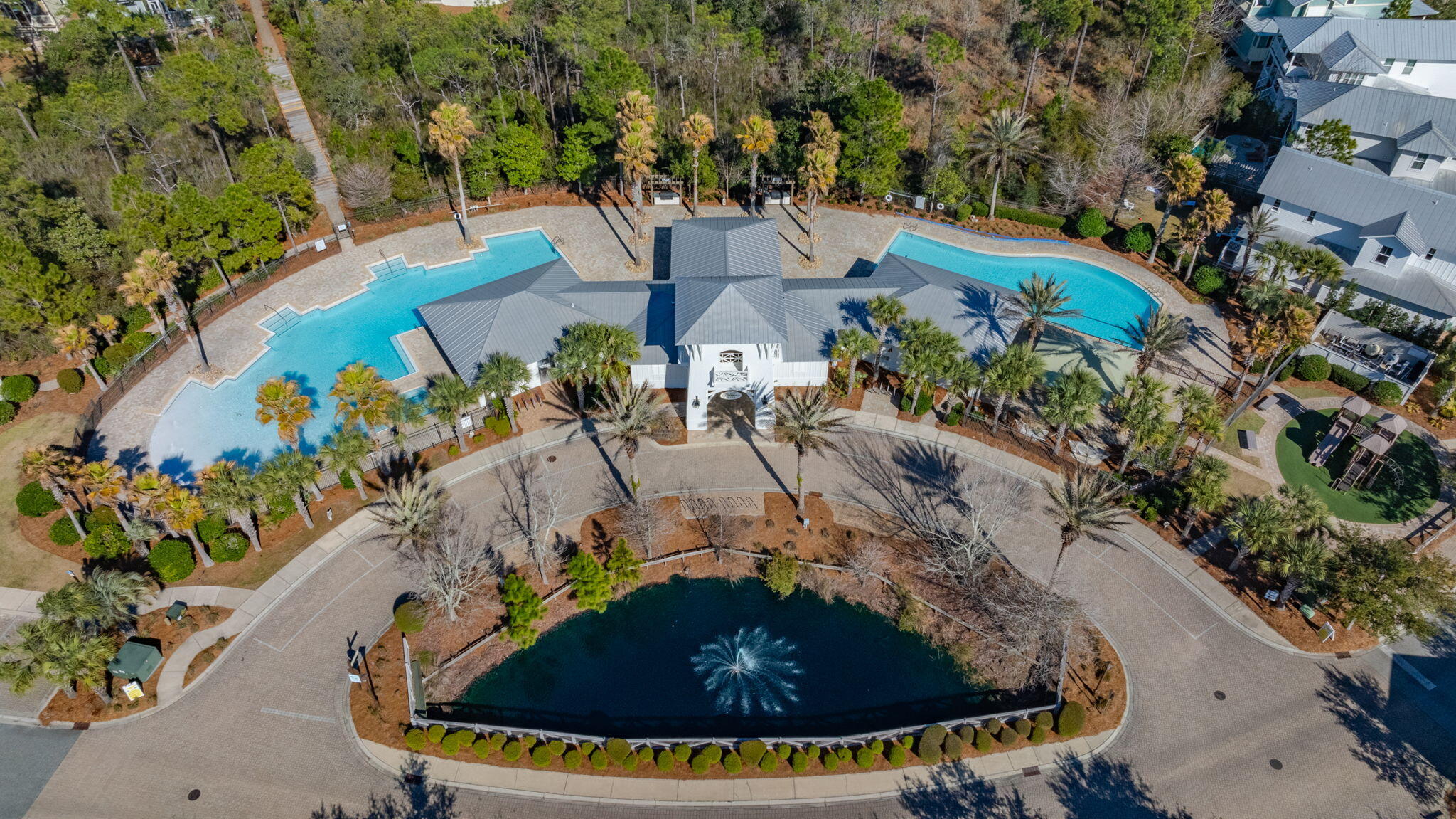 116 Prairie Pass Santa Rosa Beach, FL 32459 - Photo 49 of 59 an aerial view of a house with outdoor space