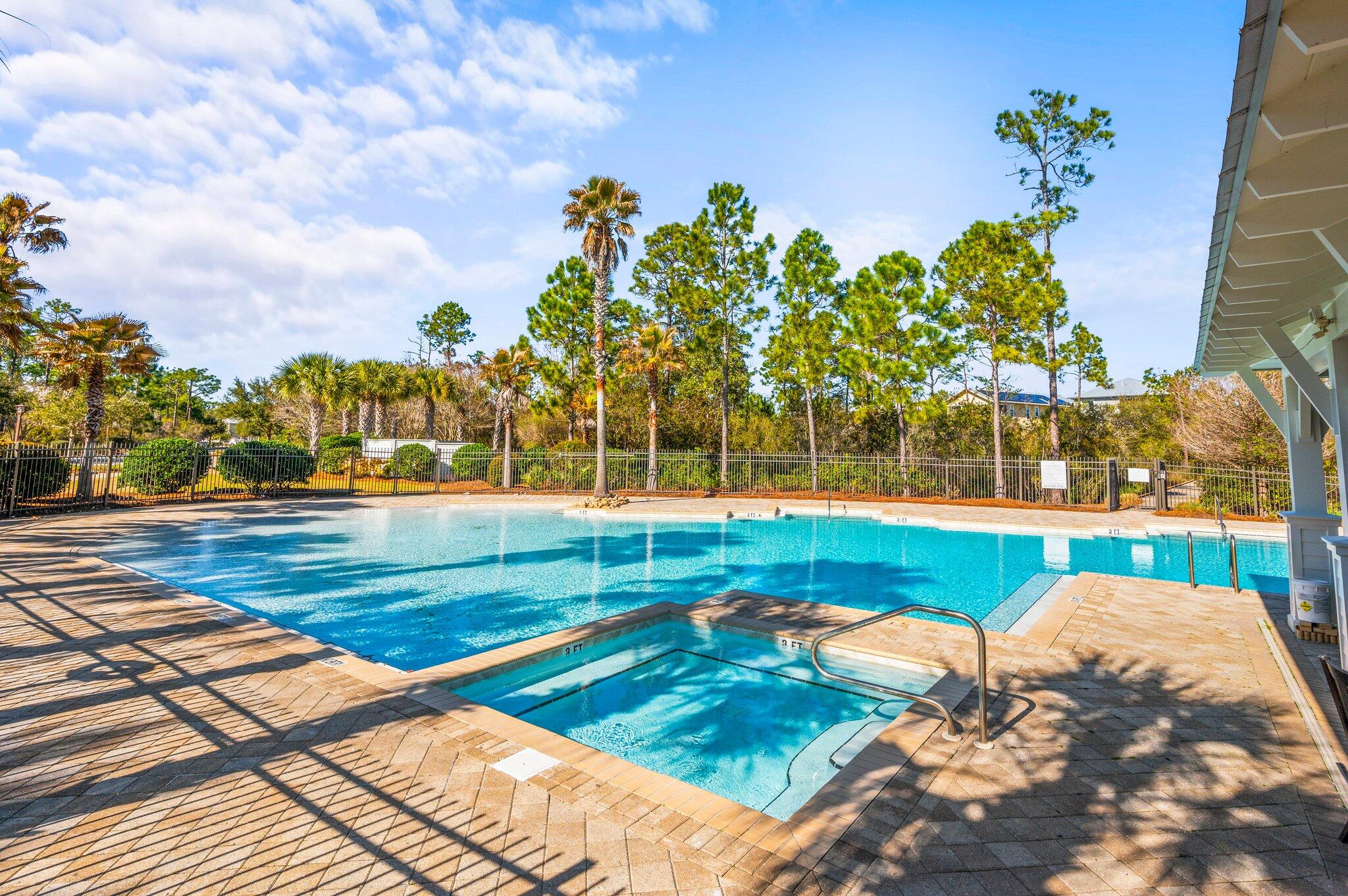 116 Prairie Pass Santa Rosa Beach, FL 32459 - Photo 54 of 59 a view of swimming pool with a patio
