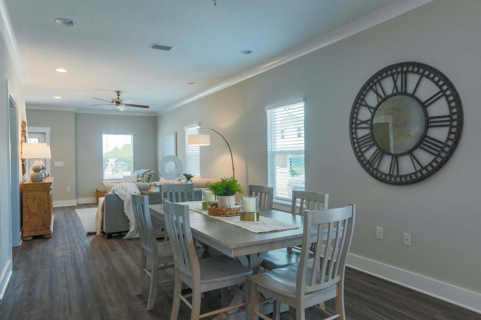 36 Date Palm Lane Freeport, FL 32439 - Photo 6 of 13 a view of a dining room with furniture window and wooden floor