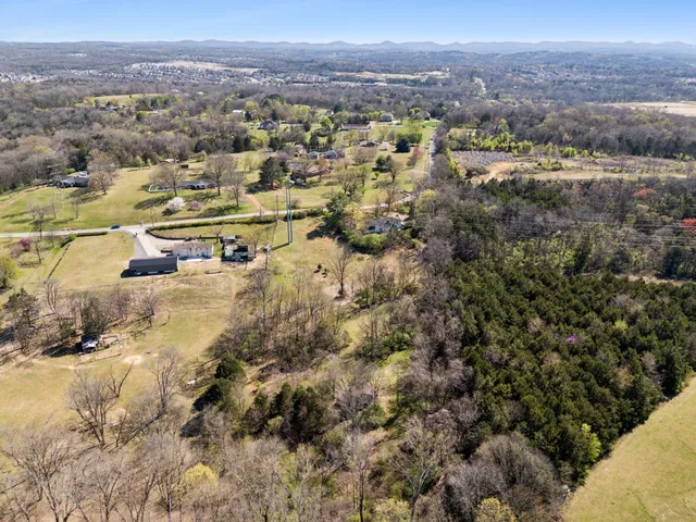 a view of city and mountain