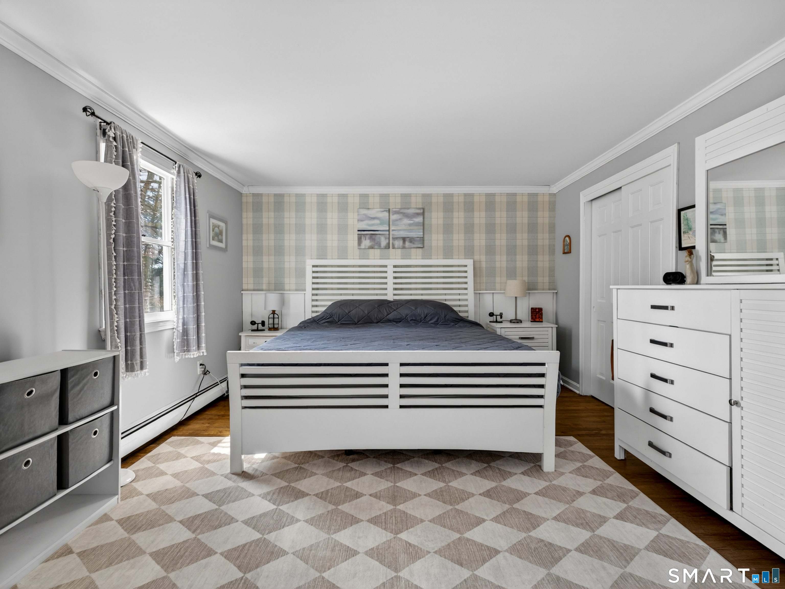 599 Durham Road Guilford, CT 06437 - Photo 25 of 42 a bedroom with a bed and a cabinets