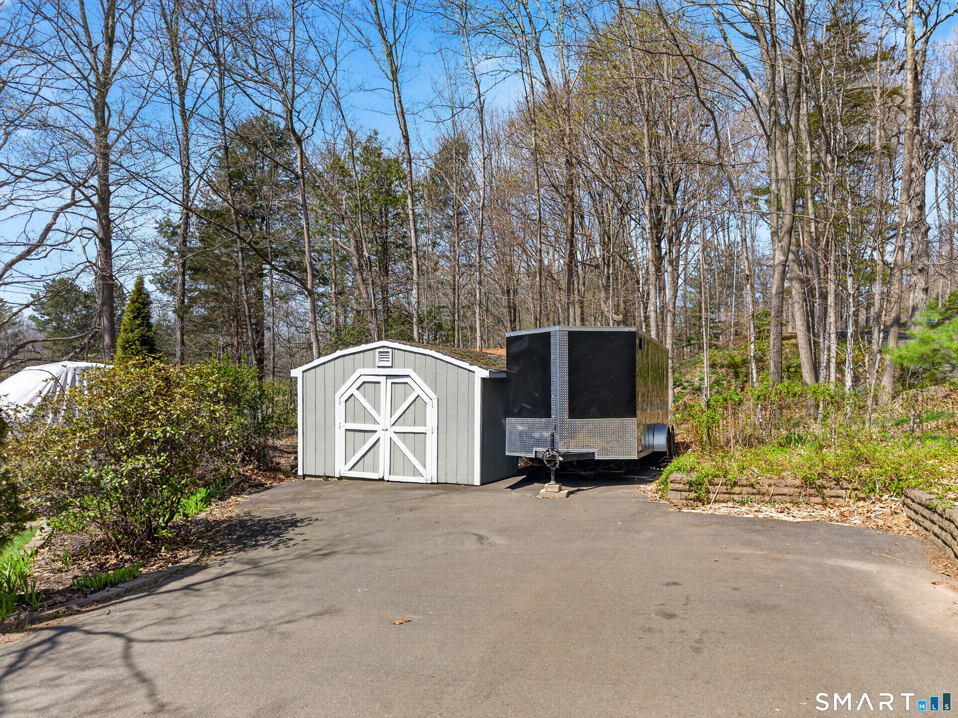 599 Durham Road Guilford, CT 06437 - Photo 38 of 42 a front view of a house with a yard