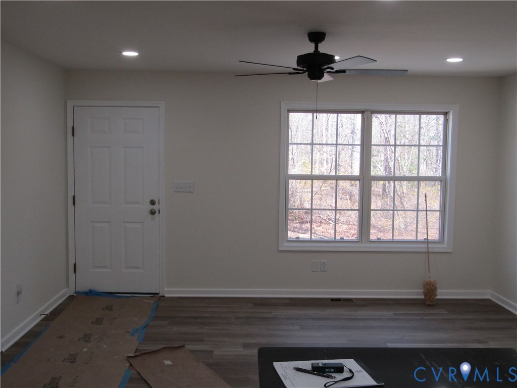 5705 Community House Road Columbia, VA 23038 - Photo 15 of 23 a view of an empty room with a window