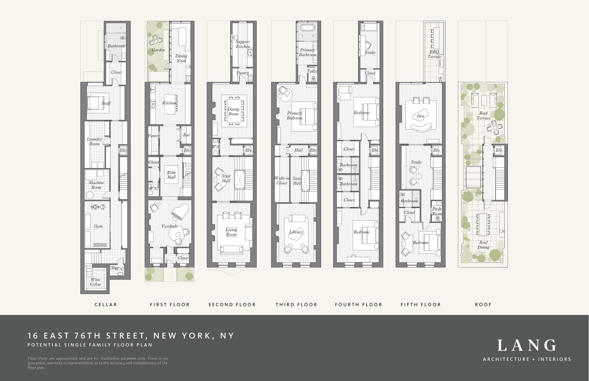 16 East 76th Street Manhattan, NY 10021 - Photo 11 of 12 a view of a living room