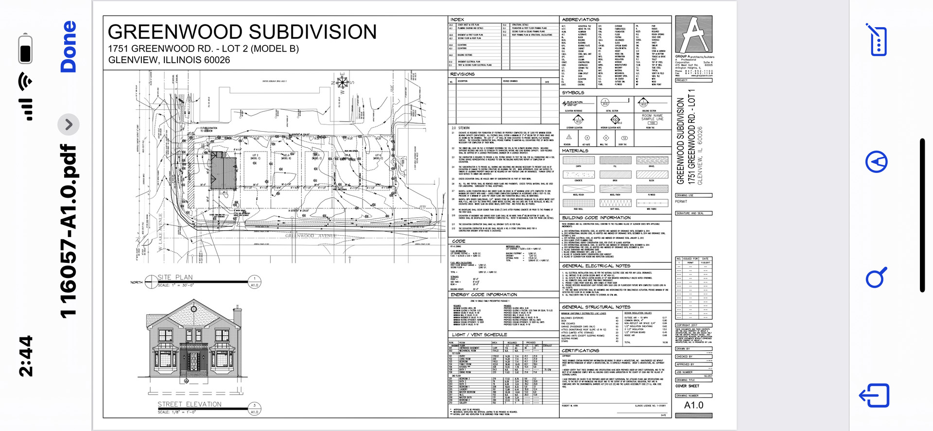 1751 Greenwood Road Glenview, IL 60026 - Photo 6 of 11 a picture of a floor plan