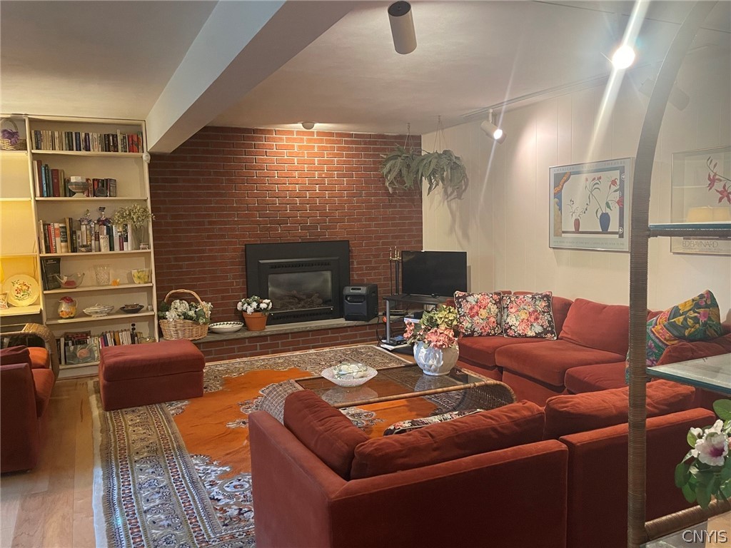 576 Stoneleigh Road Oneida, NY 13421 - Photo 28 of 43 Family room in lower level with gas fireplace