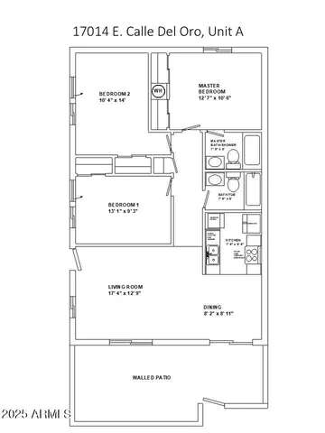 $1,725 | 17014 East Calle Del Oro, Unit A, Fountain Hills, AZ 85268
