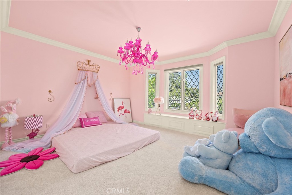 1531 Rodeo Road Arcadia, CA 91006 - Photo 21 of 34 a bedroom with furniture and a large window