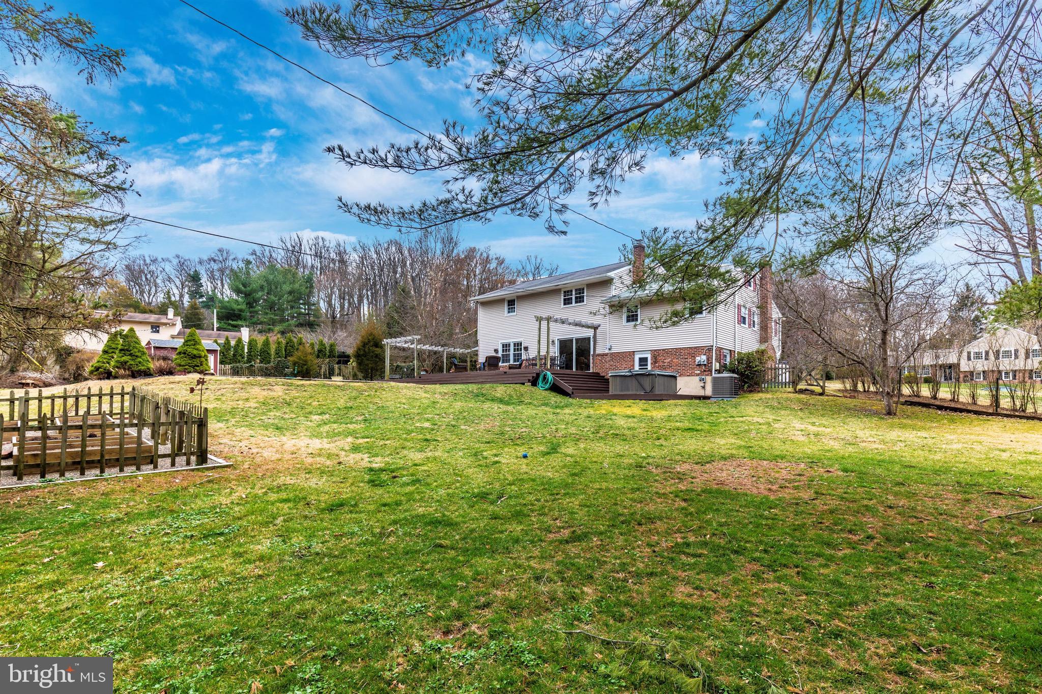 167 Devonshire Road Devon, PA 19333 - Photo 34 of 40 Spacious Fenced-In Backyard