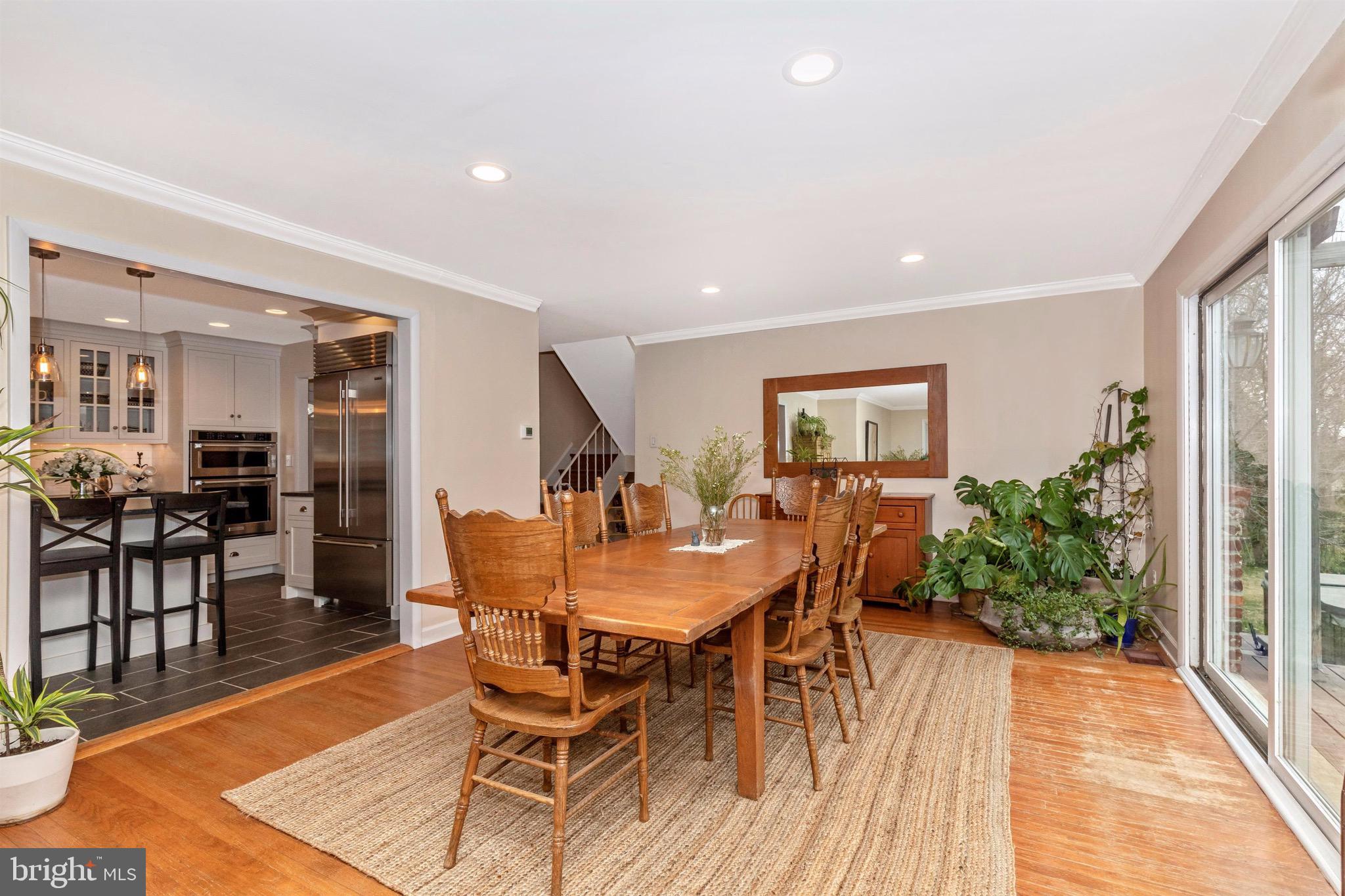 167 Devonshire Road Devon, PA 19333 - Photo 8 of 40 Open Concept Dining Room w/Access to Rear Deck