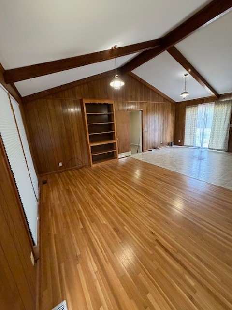 3509 Pinson School Road Springfield, TN 37172 - Photo 7 of 16 a view of an empty room with wooden floor and stairs