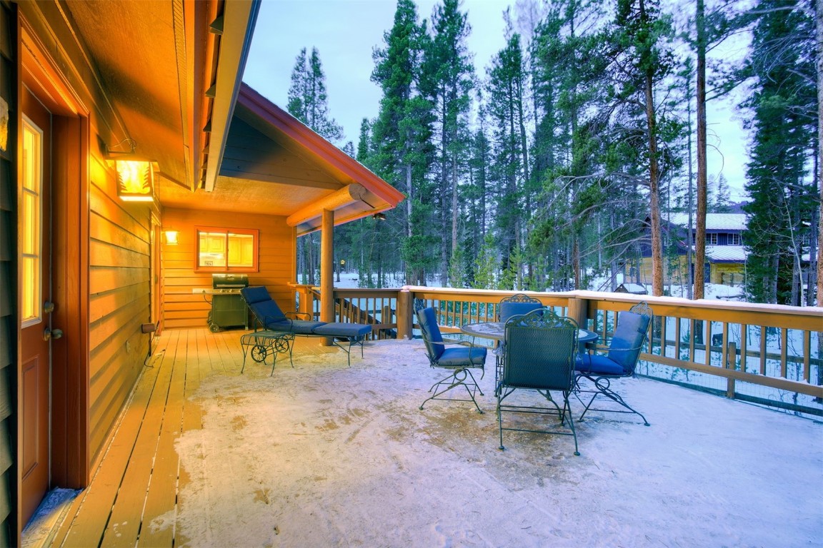 3824 Ski Hill Road Breckenridge, CO 80424 - Photo 35 of 47 a view of outdoor space with seating