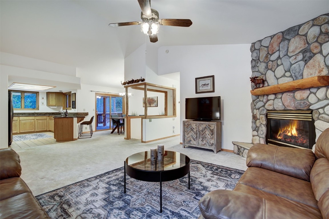 3824 Ski Hill Road Breckenridge, CO 80424 - Photo 9 of 47 a living room with furniture and a wooden floor