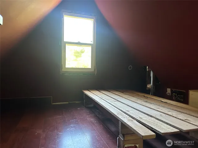 a view of room with window