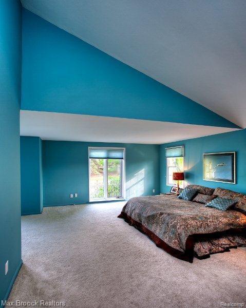 4602 Brightmore Road Bloomfield Hills, MI 48302 - Photo 9 of 16 Master w Vaulted Ceiling