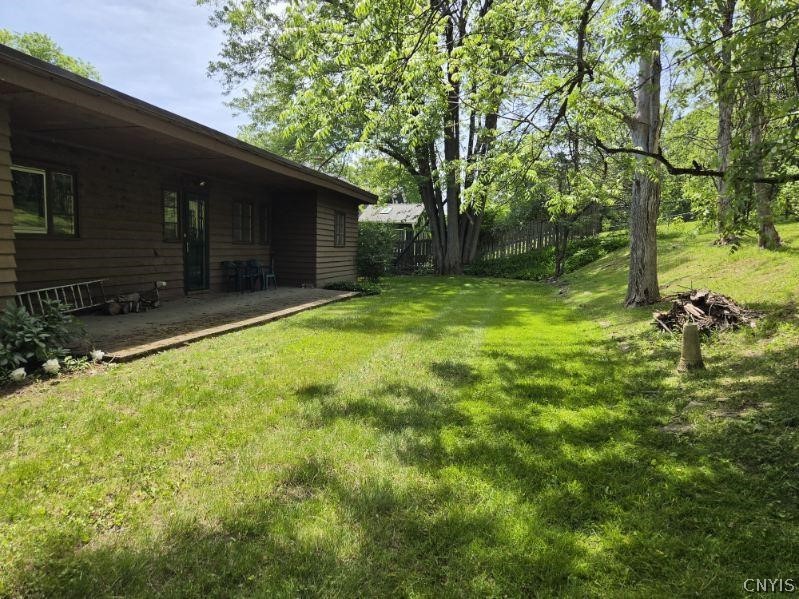 4581 Broad Road Onondaga, NY 13215 - Photo 25 of 29 Back yard and patio