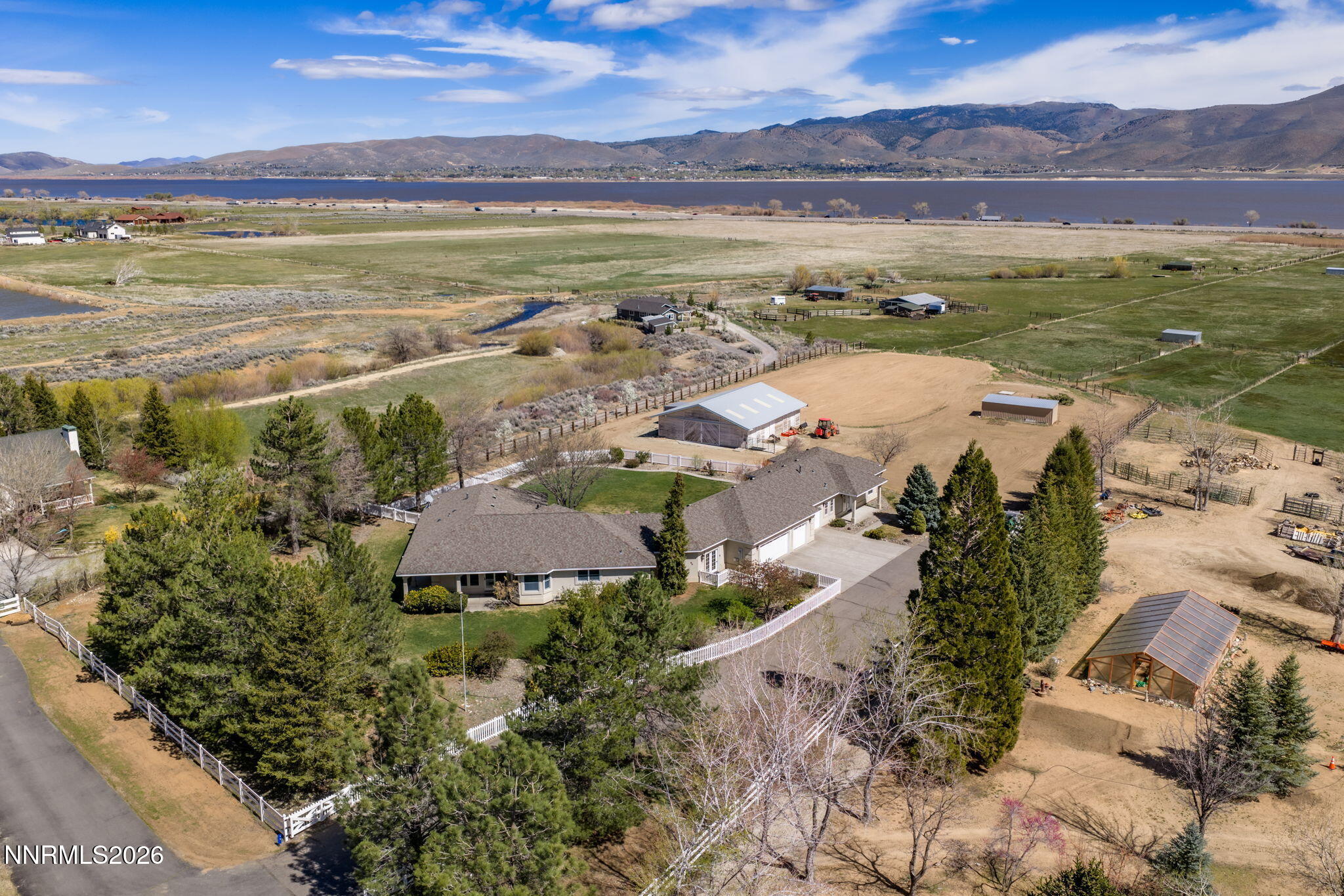 90 Lewers Creek Road Washoe Valley, NV 89704 - Photo 1 of 58 15-web-or-mls-90 Lewers Creek Drone-16