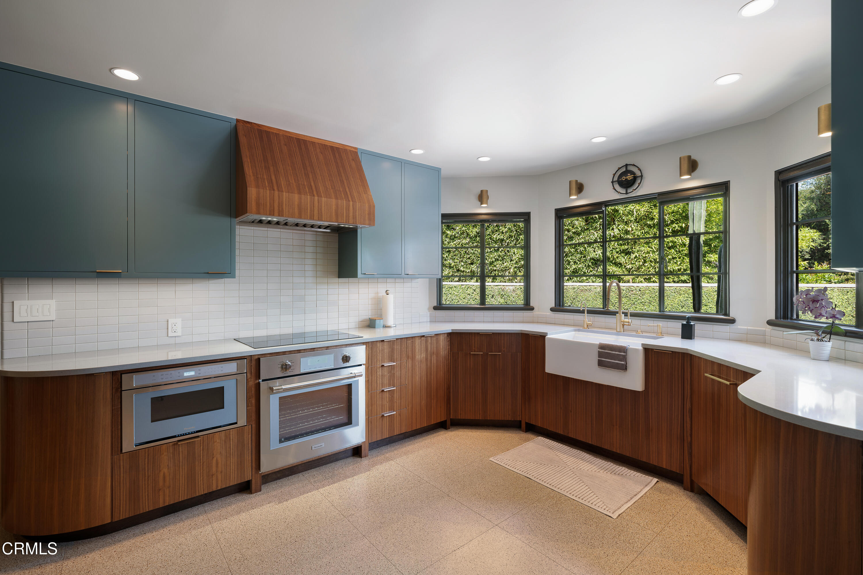 3312 Thorndale Road Pasadena, CA 91107 - Photo 13 of 48 a kitchen with stainless steel appliances granite countertop a stove a sink dishwasher and a refrigerator