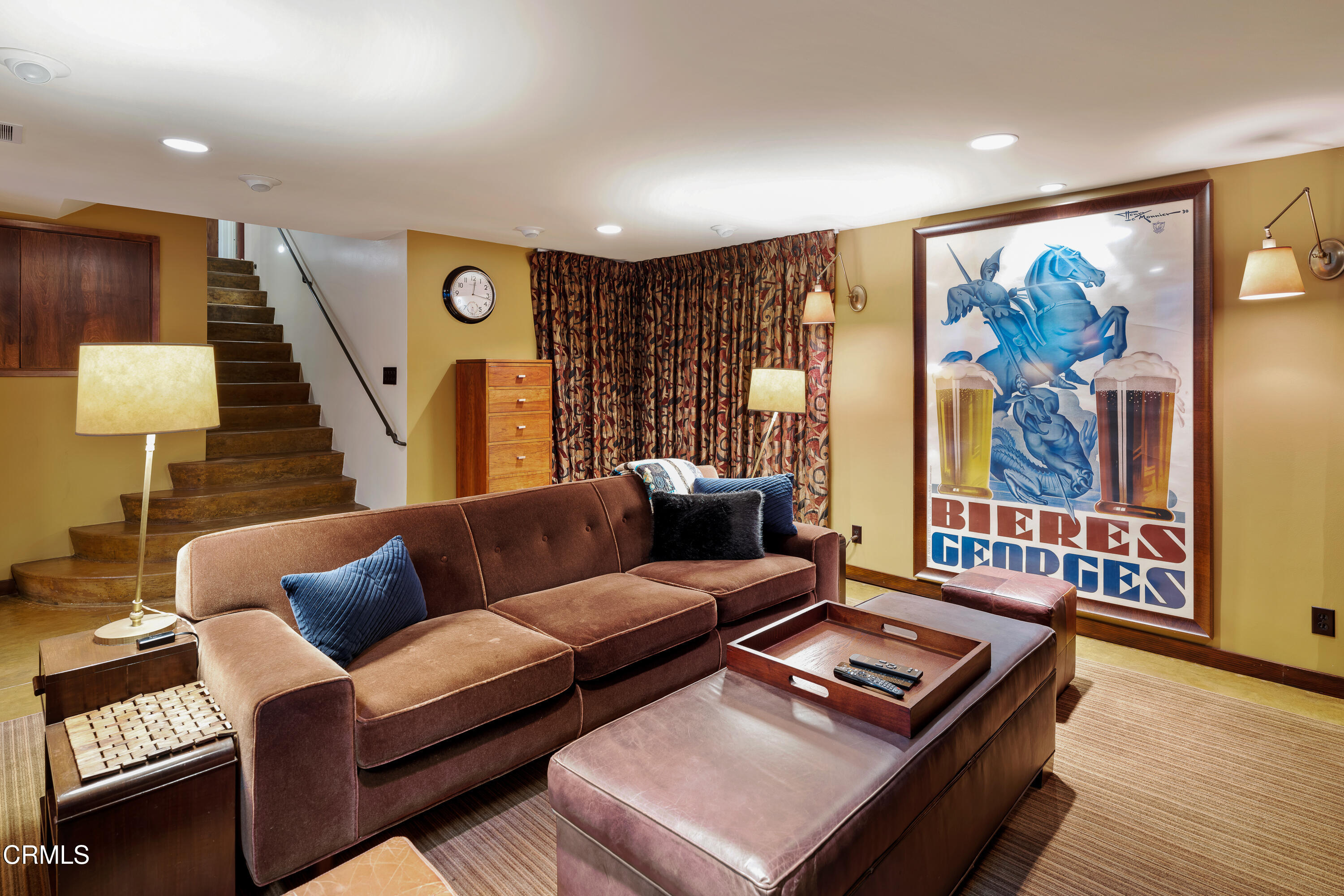 3312 Thorndale Road Pasadena, CA 91107 - Photo 36 of 48 a living room with furniture and wooden floor