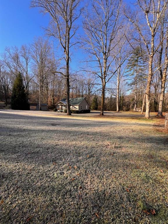 512 Cane Creek Valley Road Dahlonega, GA 30533 - Photo 1 of 1 a backyard of apartments with large trees