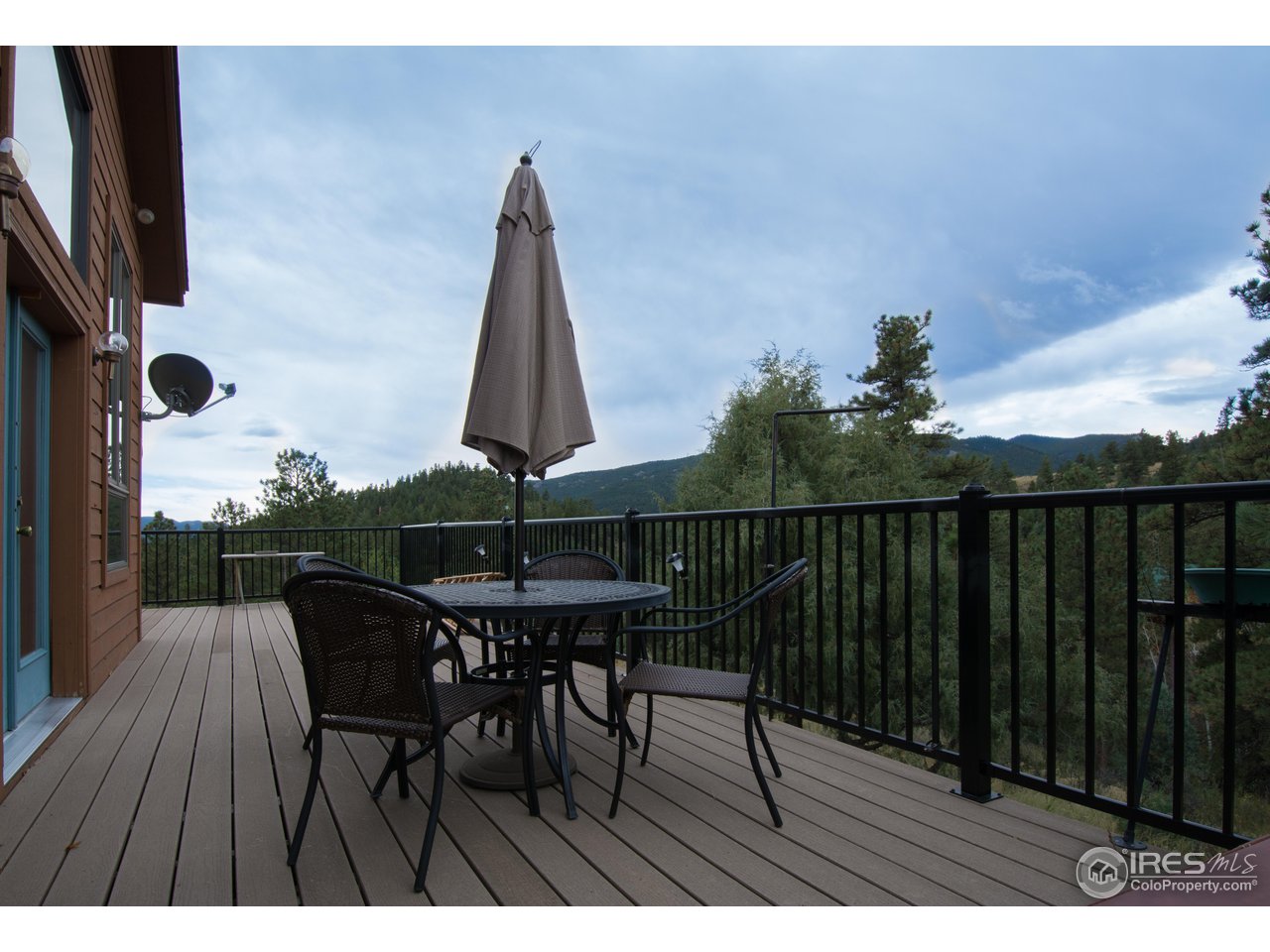 1473 Streamside Drive Drake, CO 80515 - Photo 17 of 24 a view of balcony with furniture