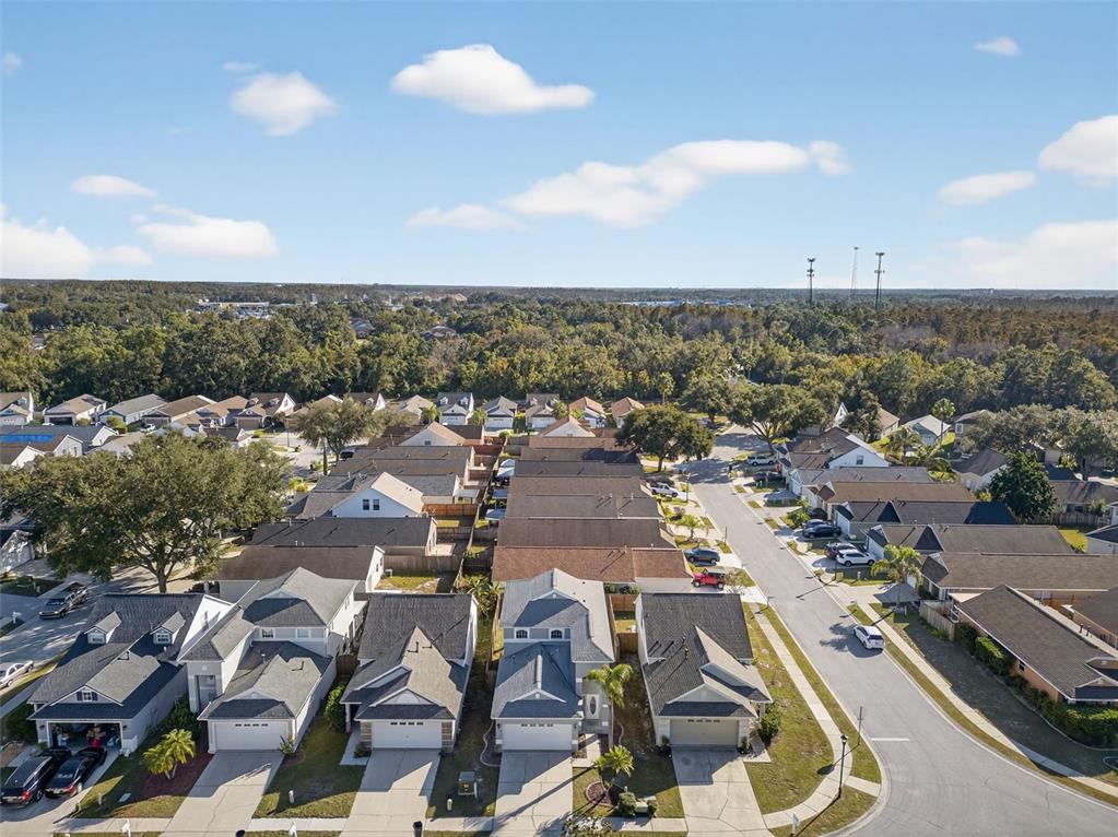 28632 Seashell Court Wesley Chapel, FL 33545 - Photo 55 of 60 an aerial view of a city