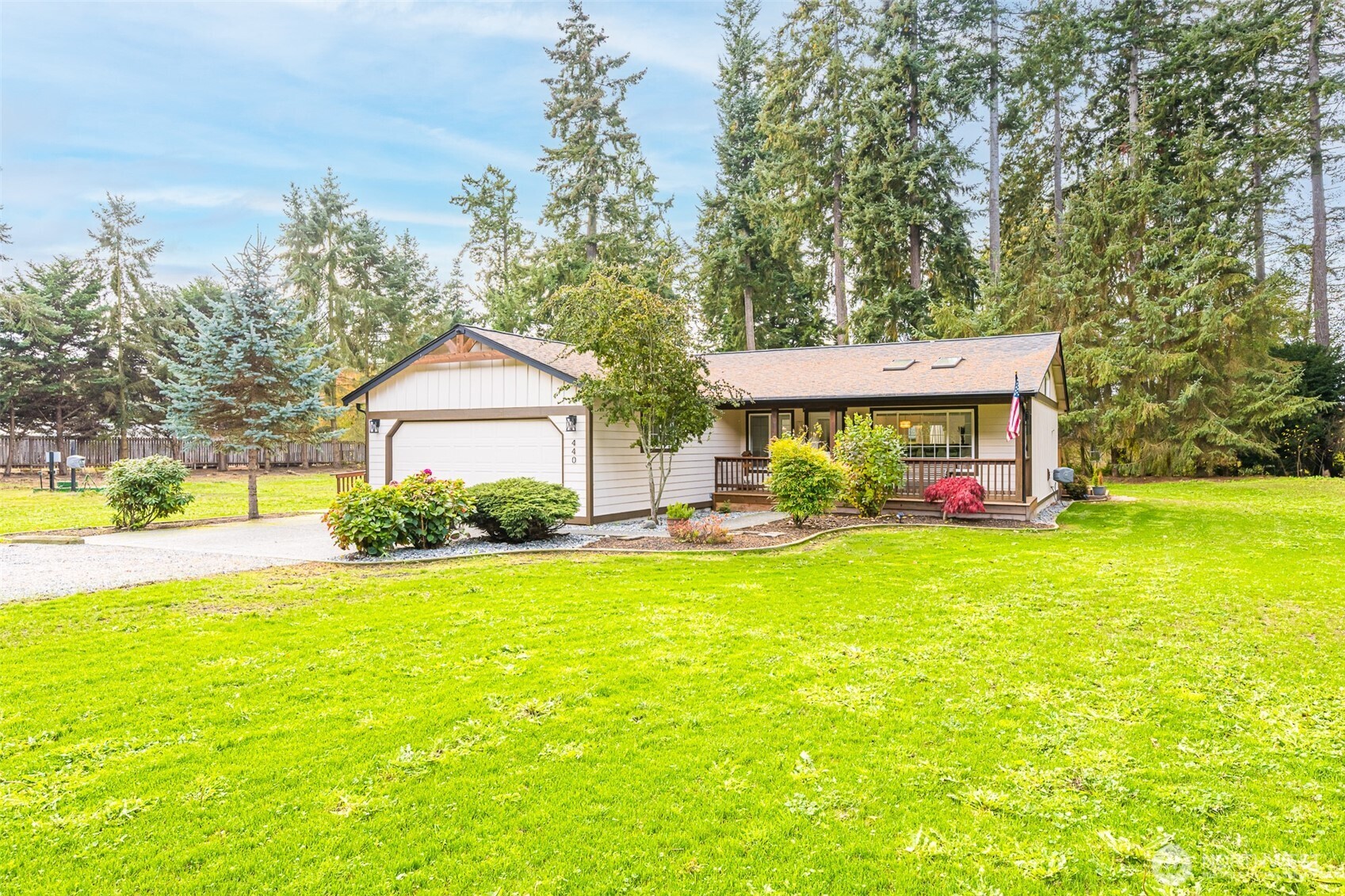 440 Spring Road Port Angeles, WA 98362 - Photo 2 of 21 a front view of a house with garden