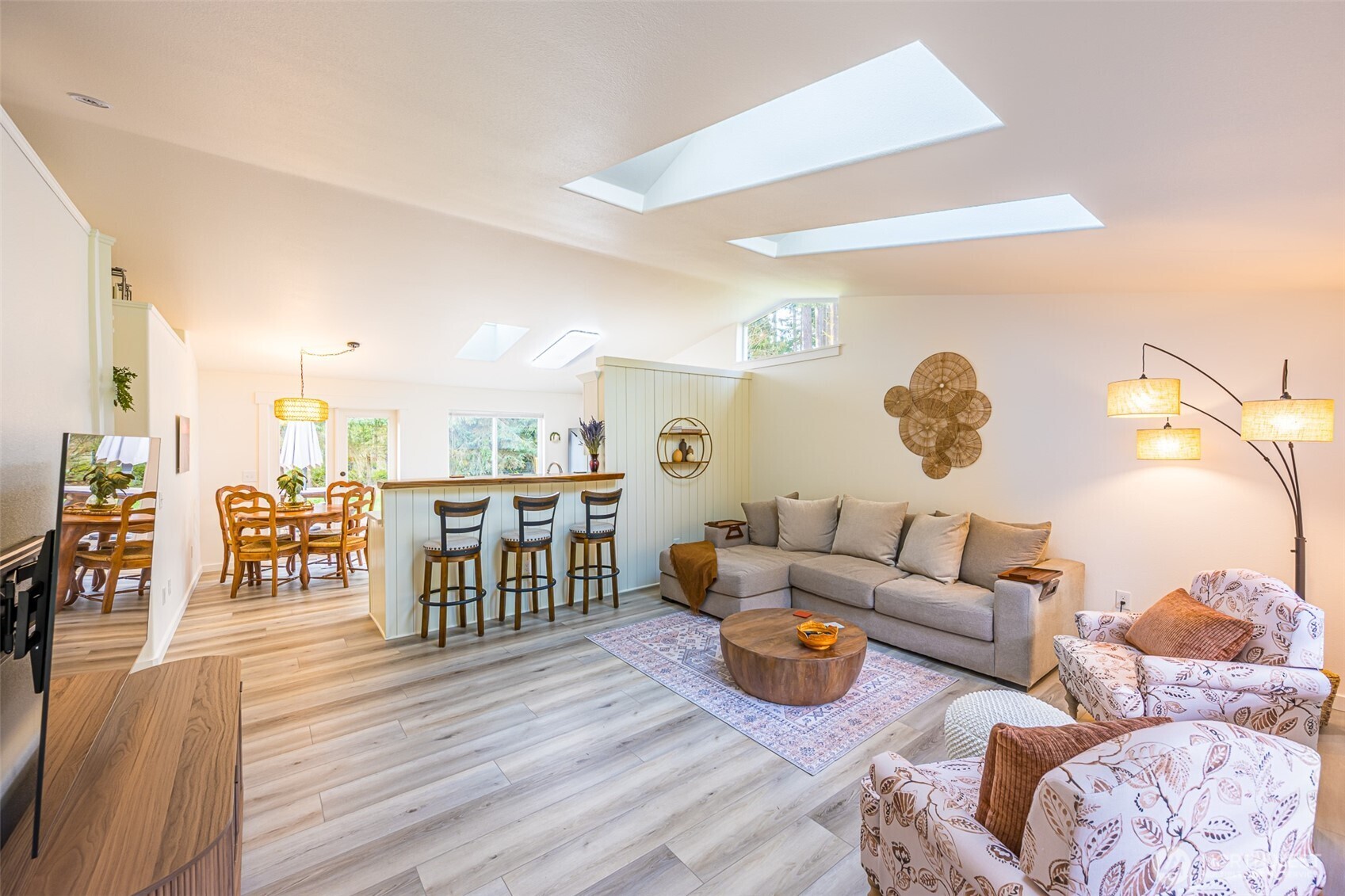 440 Spring Road Port Angeles, WA 98362 - Photo 7 of 21 a living room with furniture and wooden floor