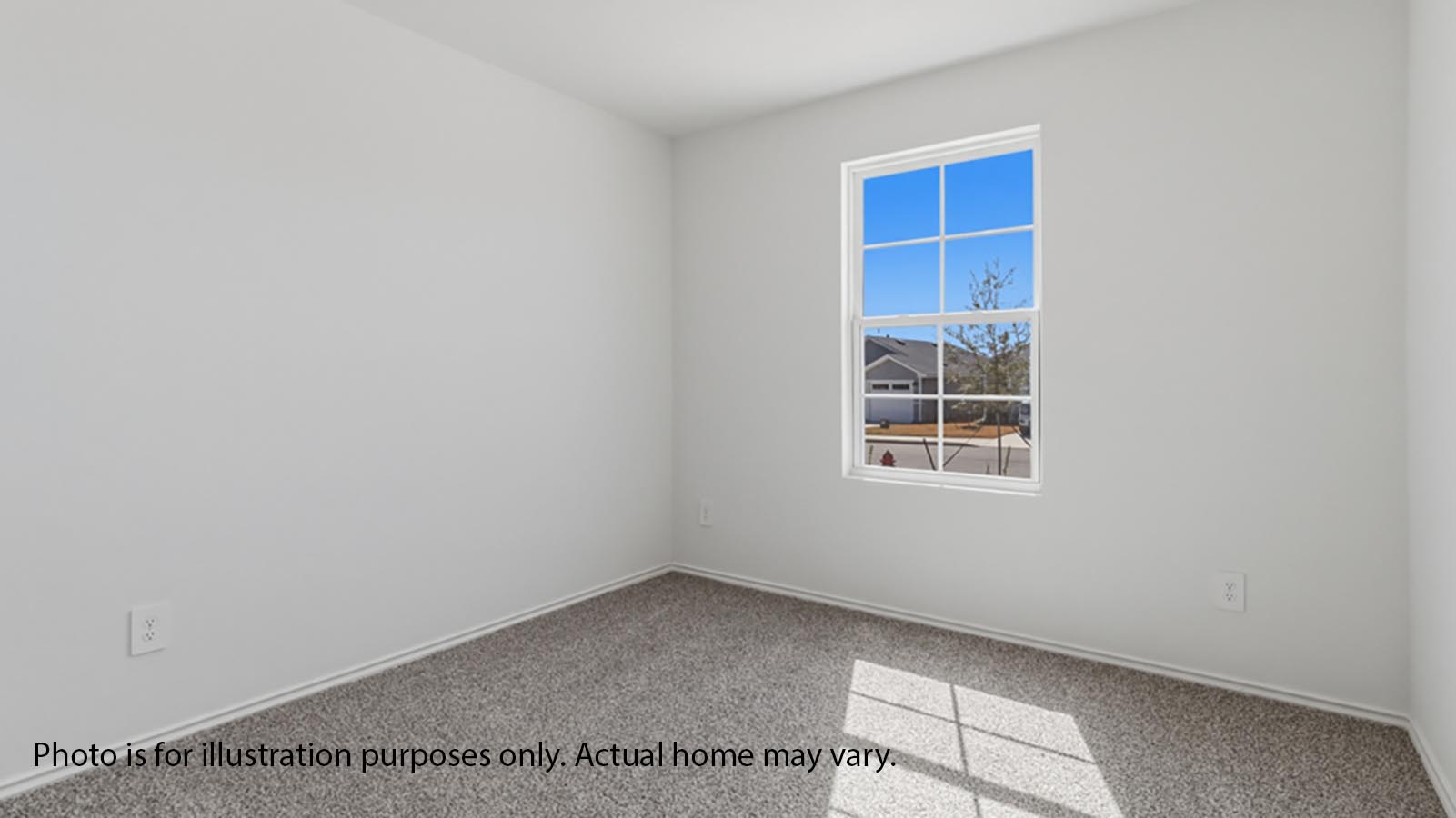 1205 Celosia Loop Kyle, TX 78640 - Photo 19 of 25 a view of an empty room with a window