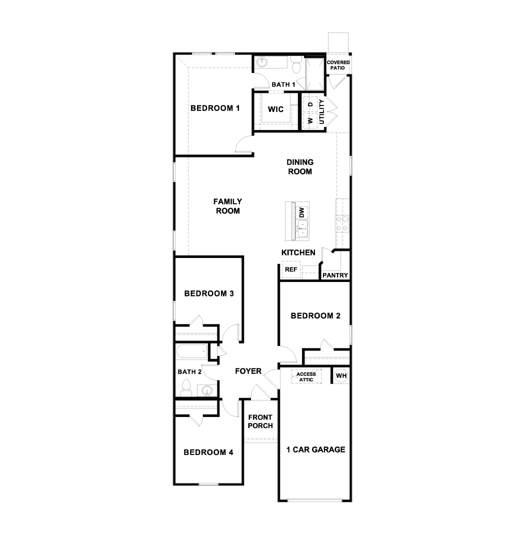 1205 Celosia Loop Kyle, TX 78640 - Photo 25 of 25 a picture of a room with a white wall and picture