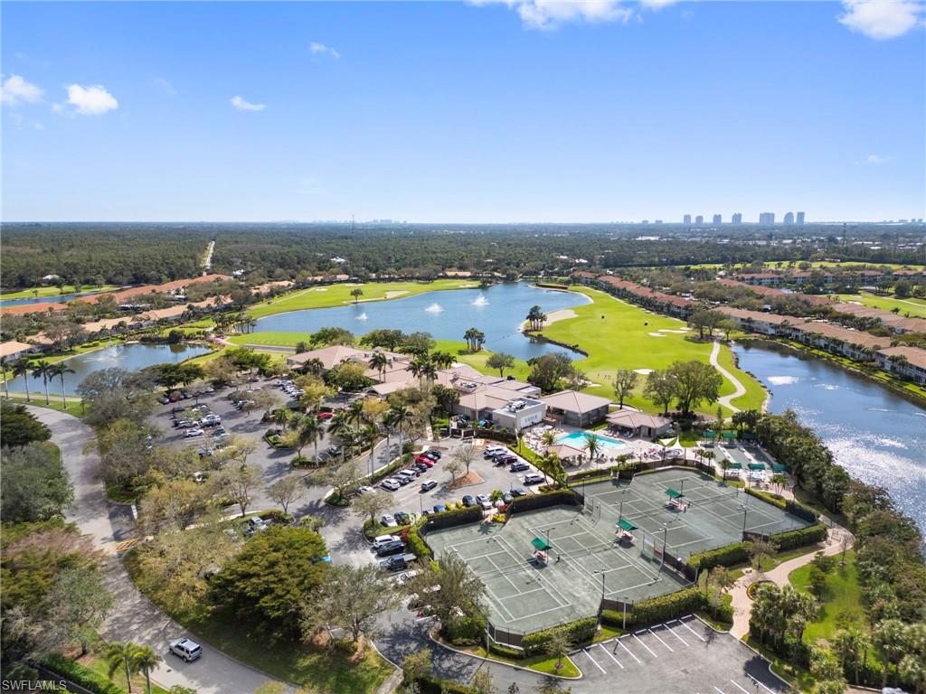 9231 Spring Run Boulevard, Unit 2109 Estero, FL 34135 - Photo 29 of 35 Spring Run aerial view from front of clubhouse
