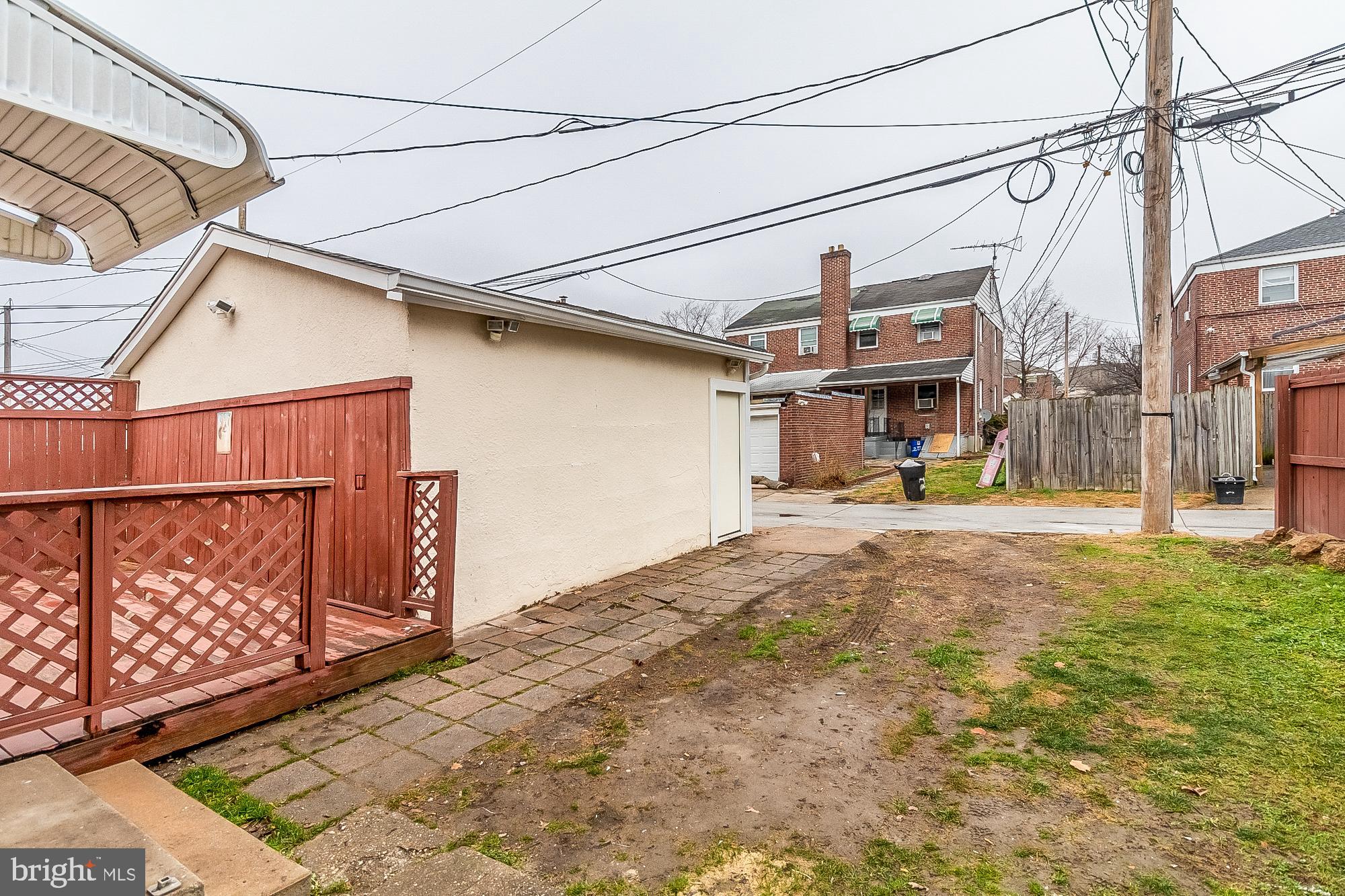33 Northship Road Baltimore, MD 21222 - Photo 40 of 42 Rear Yard/Garage