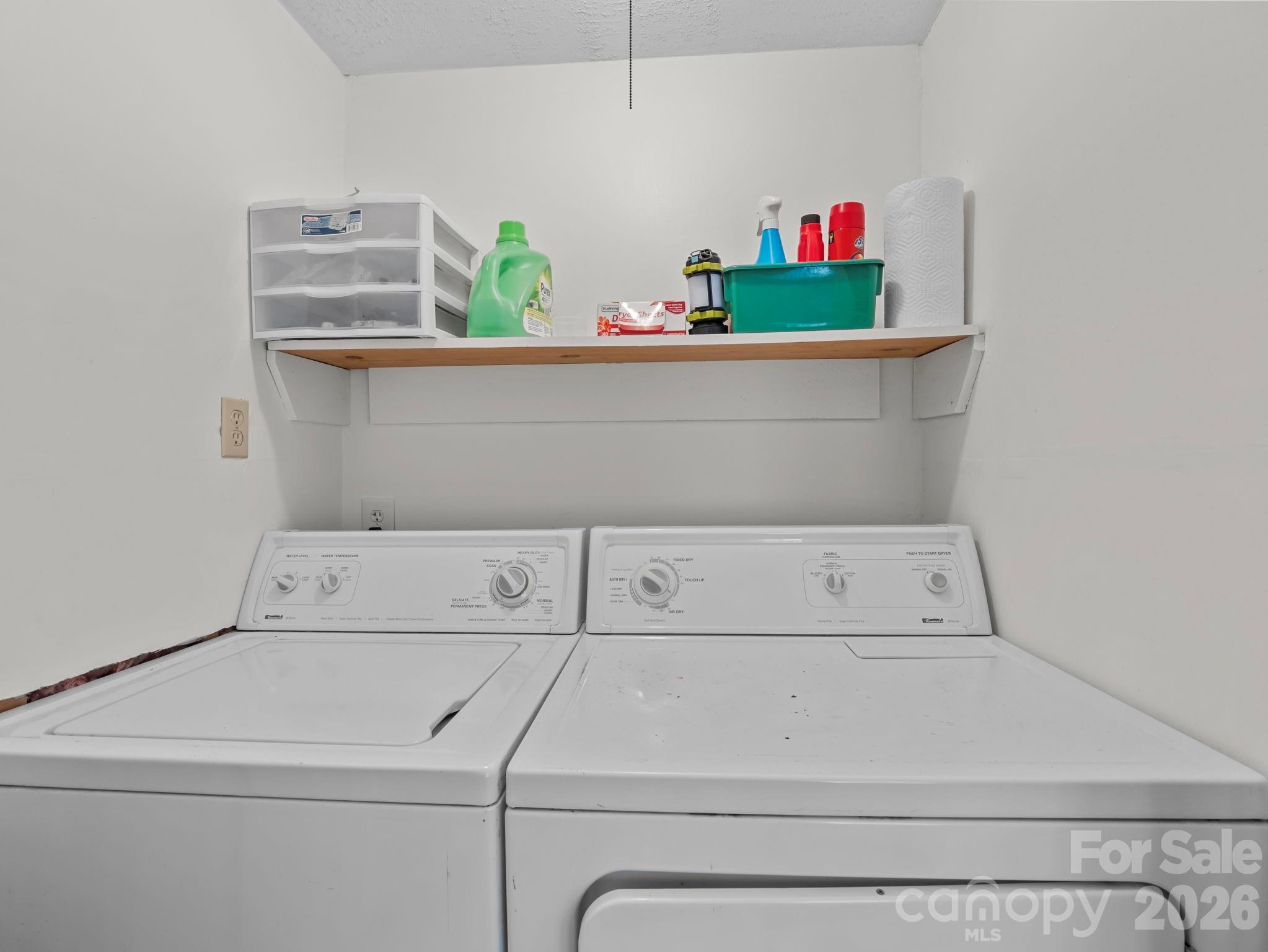 439 Lockhart Road Tryon, NC 28782 - Photo 40 of 43 a utility room with washer and dryer