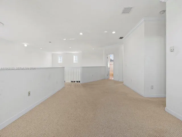 a view of empty room