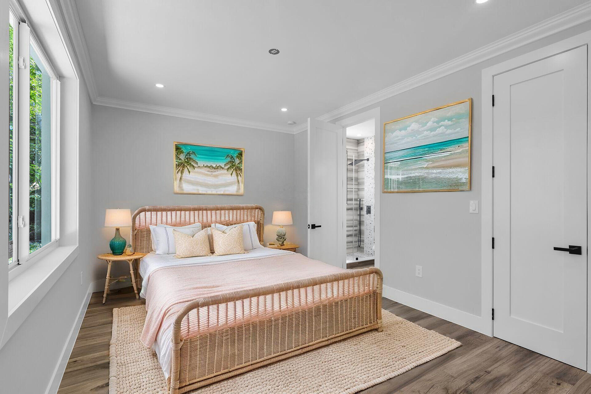 68 Coral Way Key Largo, FL 33037 - Photo 24 of 31 a bedroom with a large bed and a window