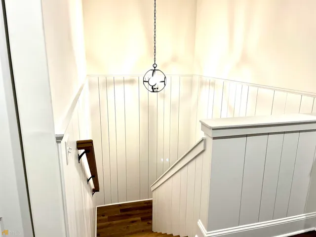 a view of a window and a room