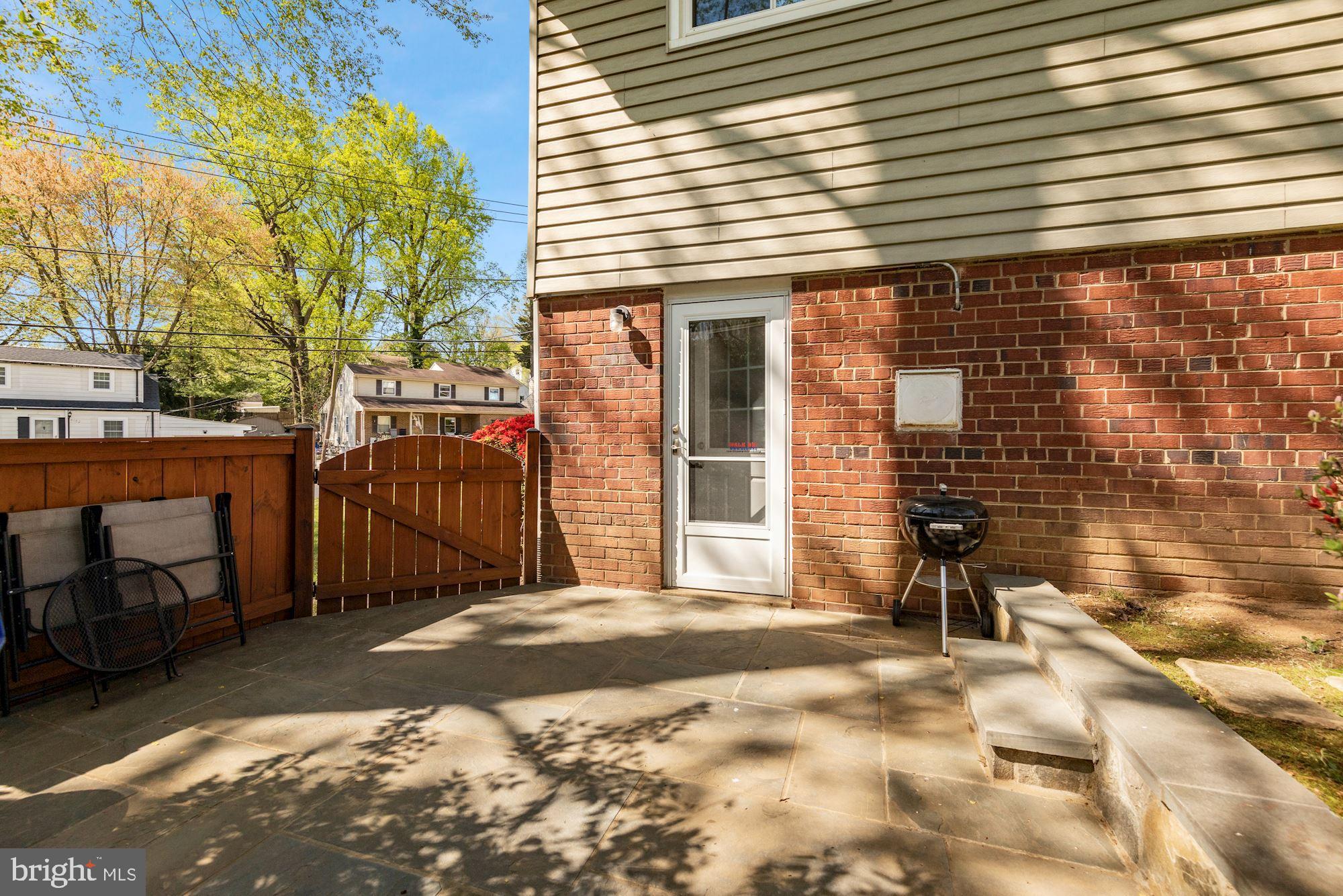 4105 Dahill Road Silver Spring, MD 20906 - Photo 22 of 31 Patio off kitchen