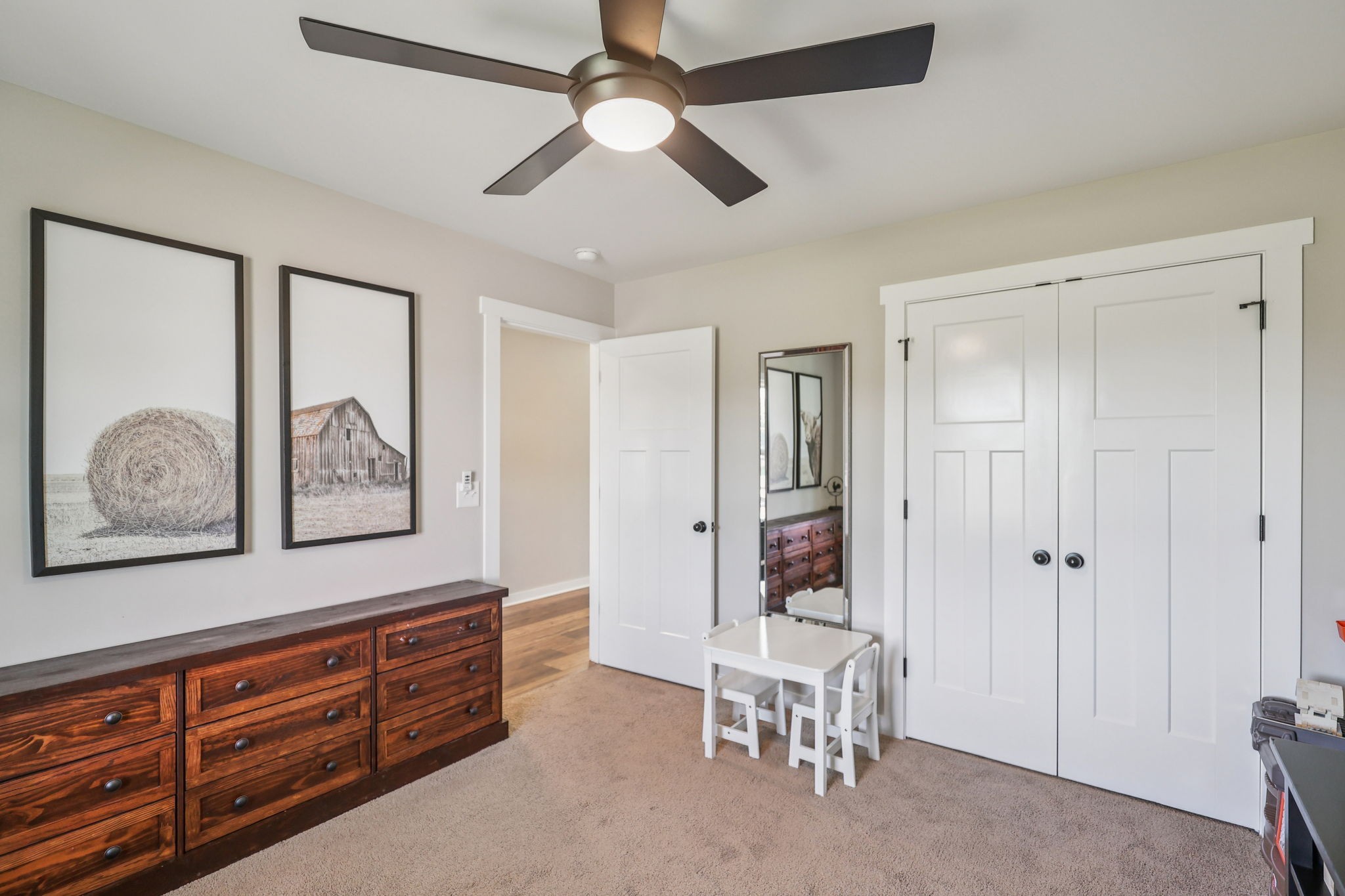 310 Skipping Stone Road Christiana, TN 37037 - Photo 22 of 50 a spacious bedroom with a bed and a cabinet