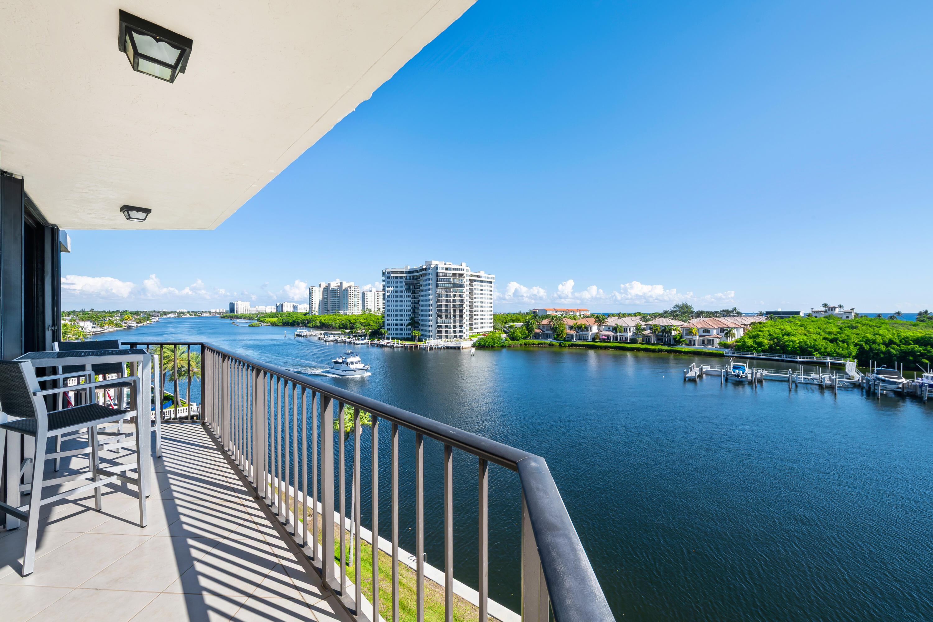 899 Jeffery Street, Unit 614 Boca Raton, FL 33487 - Photo 3 of 60 a view of a balcony with lake view