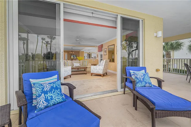 a view of a lake with building in front of it