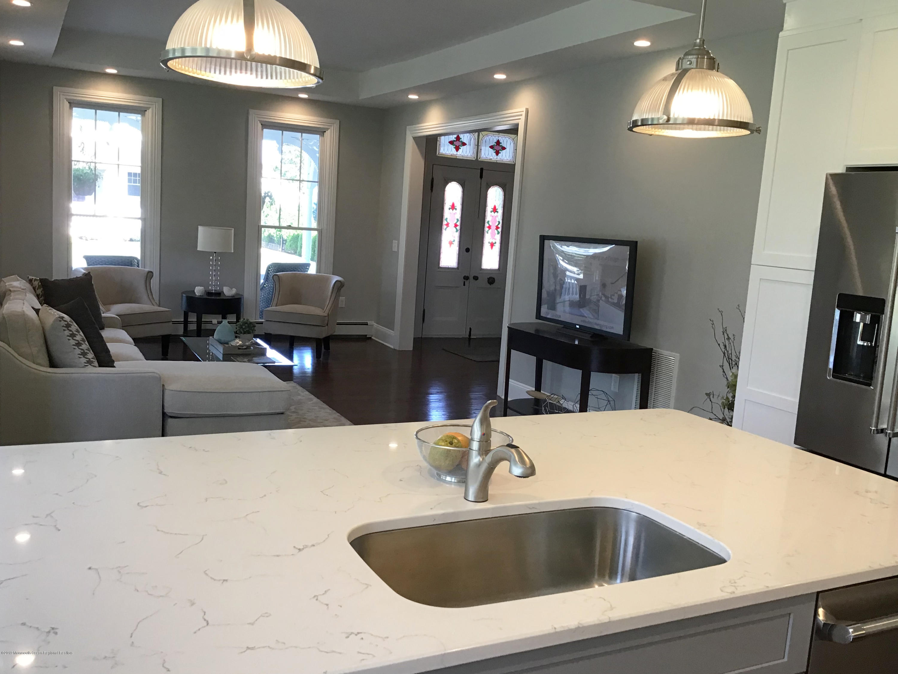 417 Ocean Road Spring Lake, NJ 07762 - Photo 11 of 40 Kitchen toward Family Room