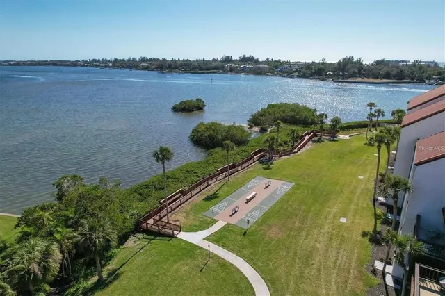 a view of street with sitting area