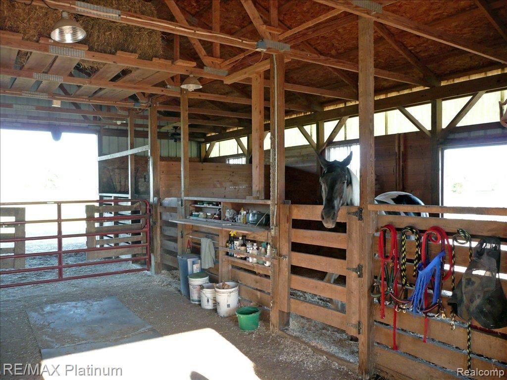2755 Cedar Lake Road Howell, MI 48843 - Photo 18 of 24 4 Stalls and a Tack Room