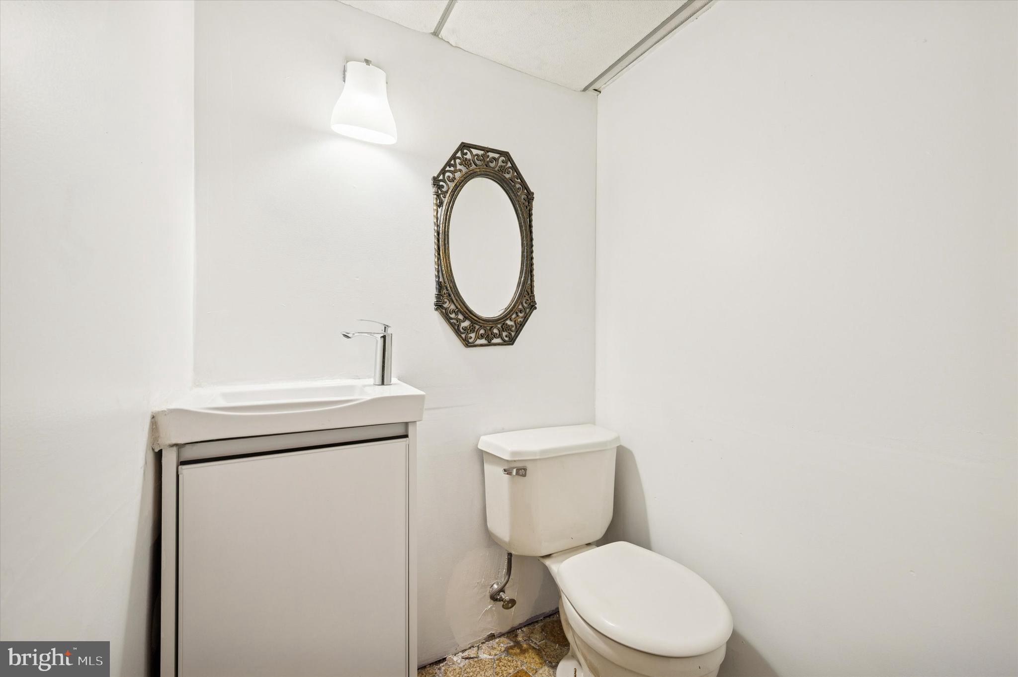 6024 Reach Street Philadelphia, PA 19111 - Photo 16 of 23 1/2 bathroom in the basement