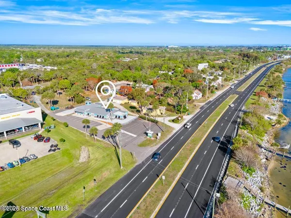 a view of a city with tall buildings