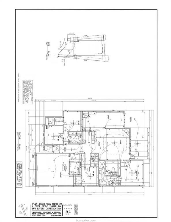 3005 Alpha Court Bryan, TX 77808 - Photo 37 of 37 View of home floor plan